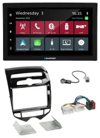 Blaupunkt DAB Bluetooth USB MP3 2DIN Autoradio für Hyundai ix20 ab 10 autom. Kli