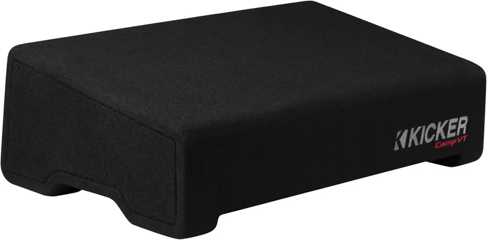 Сабвуфер для авто Kicker 52CVTDF122 12" в закрытом корпусе (1 динамик)