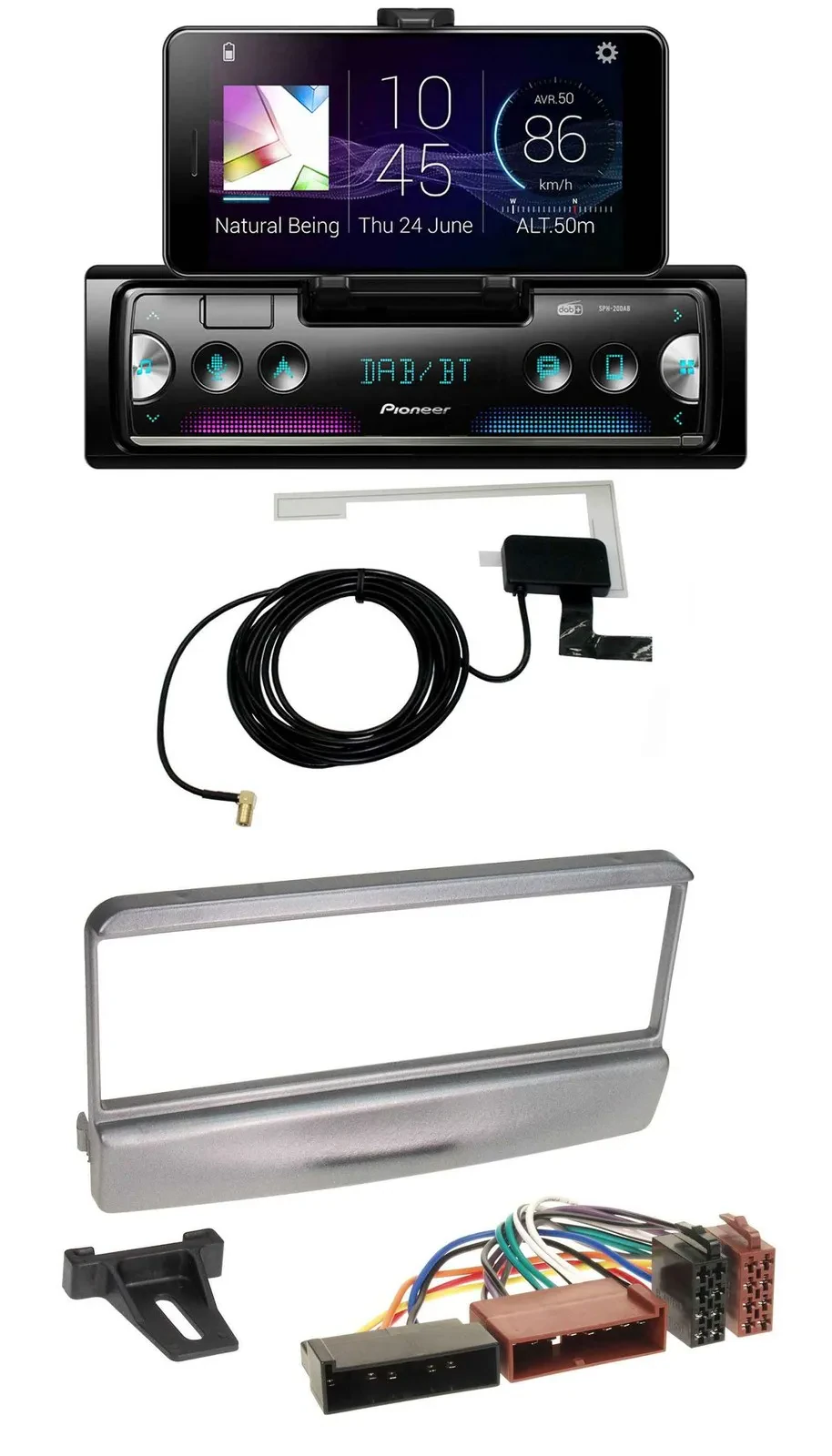 Автомагнитола Pioneer DAB Bluetooth MP3 USB для Ford Mondeo 96–02, Transit до 06