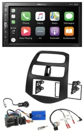 Pioneer USB Lenkrad DAB 2DIN Bluetooth Autoradio für Chevrolet Spark 2013-2015