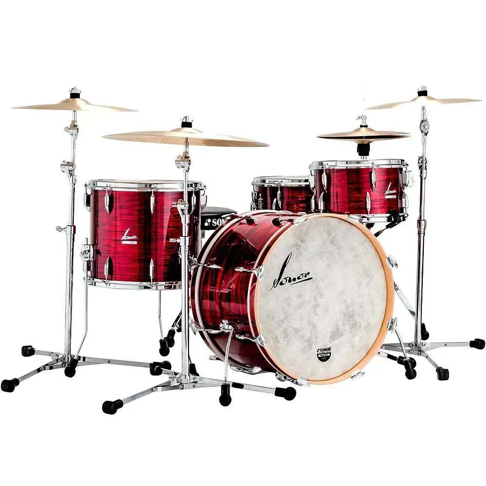 Ударная установка акустическая SONOR Vintage Series (комплект корпусов, 3 шт.) 20" бас-барабан, цвет Vintage Red Oyster