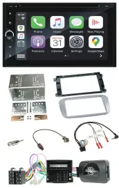 Blaupunkt USB DAB Bluetooth 2DIN TMC Lenkrad Navigation für Ford Galaxy C-Max Fo