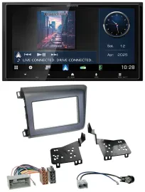 Kenwood Bluetooth 2DIN USB DAB MP3 Autoradio für Honda Civic US Modelle 2012-201
