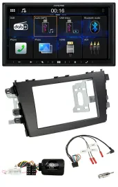 Автомагнитола Alpine 2DIN, Bluetooth, DAB, USB для Suzuki Celerio LF (с 2014)