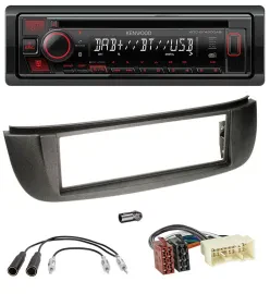 Автомагнитола для Nissan Almera Tino (2001–2004) Kenwood MP3/CD/USB/Bluetooth/DAB
