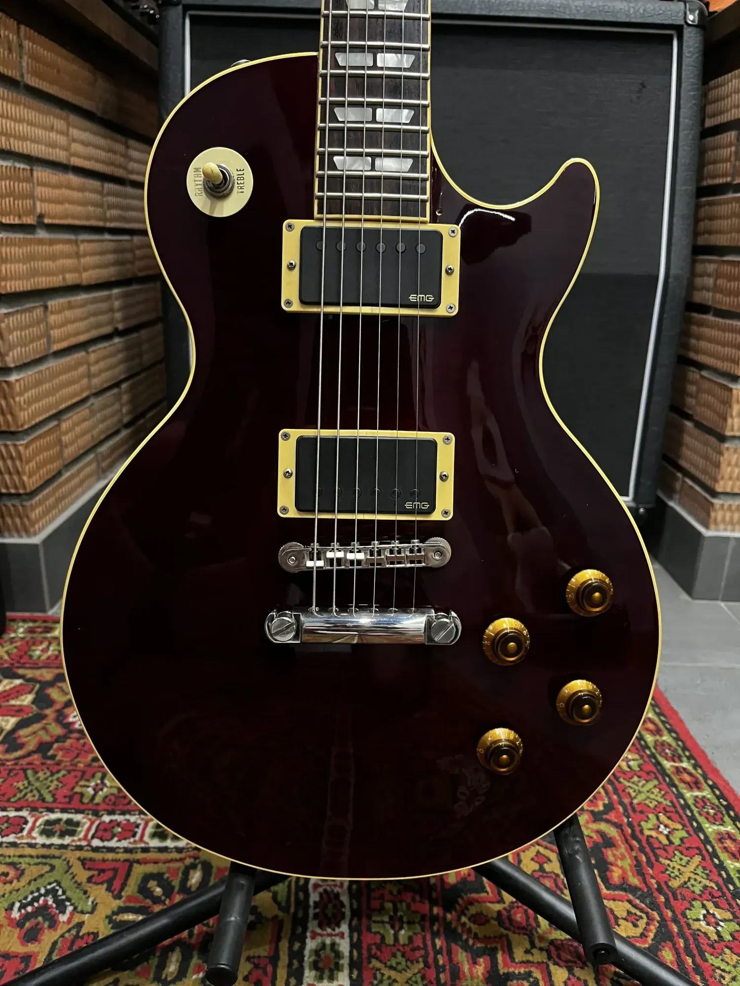 Электрогитара Coolz ZLS-1 Wine Red Japan 2014 w/EMG pickups