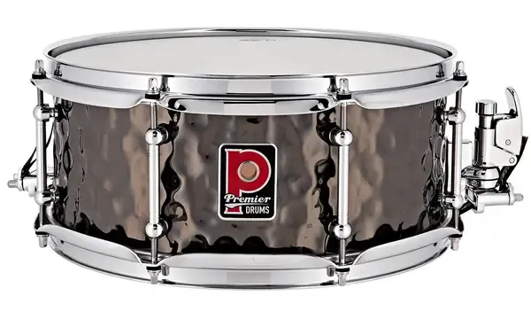 Малый барабан Premier Beatmaker Brass 13x5.5 Hammered Black Nickel