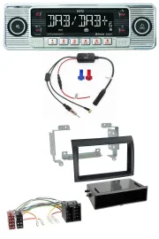 Dietz DAB USB MP3 Bluetooth Autoradio für Fiat Ducato (2006-2010) schwarz