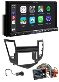 Alpine 2DIN DAB USB MP3 Bluetooth Autoradio für Chevrolet Cruze ab 2009