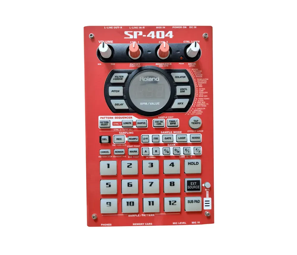 Защитная накладка для музыкального оборудования Xpowers Design SP-404 Red