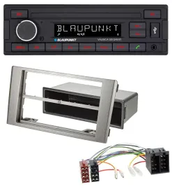 Автомагнитола для Iveco Daily (2006–2014) Blaupunkt DAB, MP3, Bluetooth, USB, серебристый