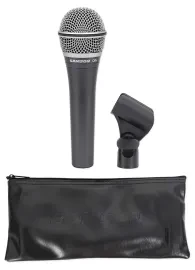 SAMSON Q8x Pro Handheld Microphone+Mic Clip+Bag For Church Sound Systems