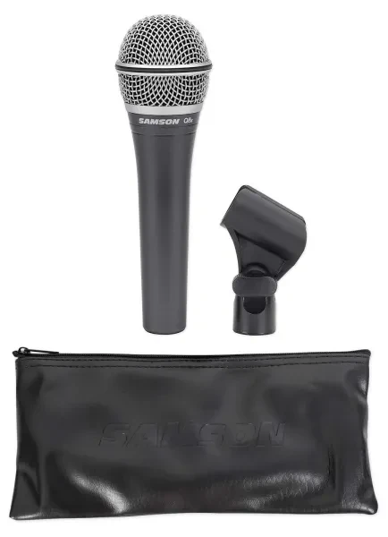 SAMSON Q8x Pro Handheld Microphone+Mic Clip+Bag For Church Sound Systems