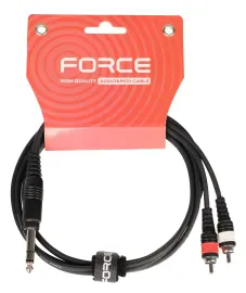 Коммутационный кабель Force FLC-27/1,5 Black 1.5 м