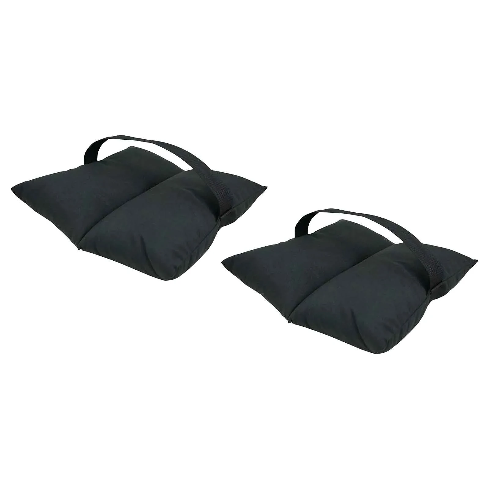 Global Truss GT-SB35 35 lb Black Canvas Sandbag 2-Pack