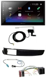 Pioneer DAB MP3 Bluetooth 2DIN USB Autoradio für Alfa Giulietta schwarz glänzend