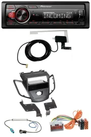 Pioneer MP3 AUX CD DAB USB Autoradio für Ford Fiesta JA8 08-10 ohne Display schw