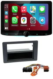 Kenwood MP3 USB DAB Bluetooth Autoradio für Saab 9.5 (ab 2005)