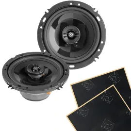 Memphis PRX602 6.5" Power Reference Coaxial Speakers with Sound Damping