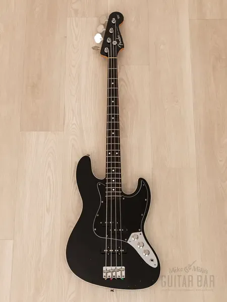 Бас-гитара Fender Aerodyne Jazz Bass PJ Black w/gigbag Japan 2011