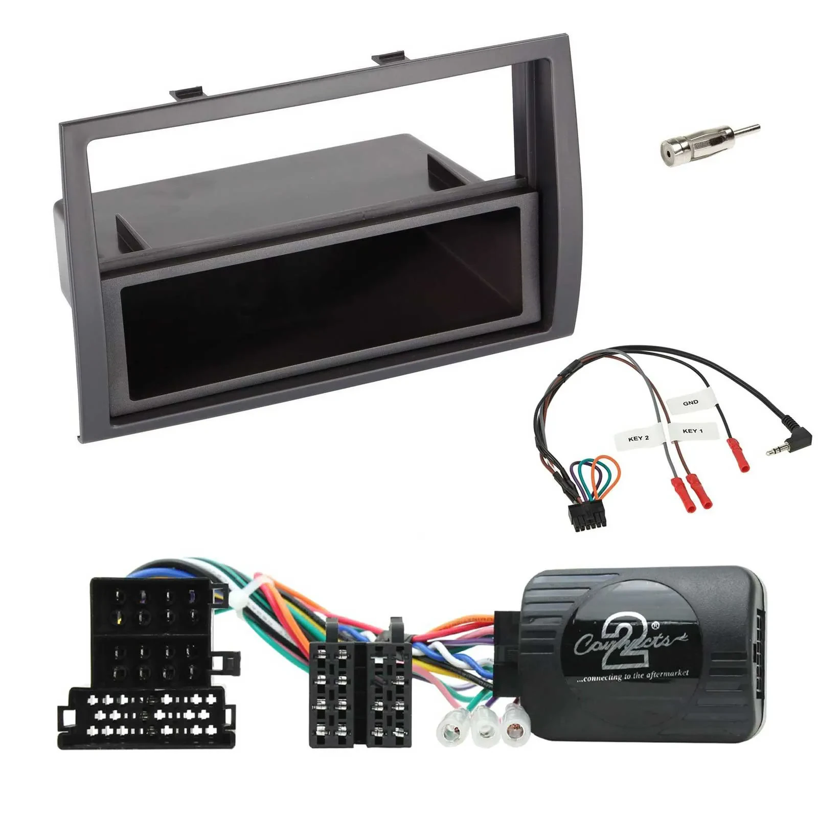 Einbauset Lenkradadapter DIN Autoradio für Citroen Jumper 2008-2011