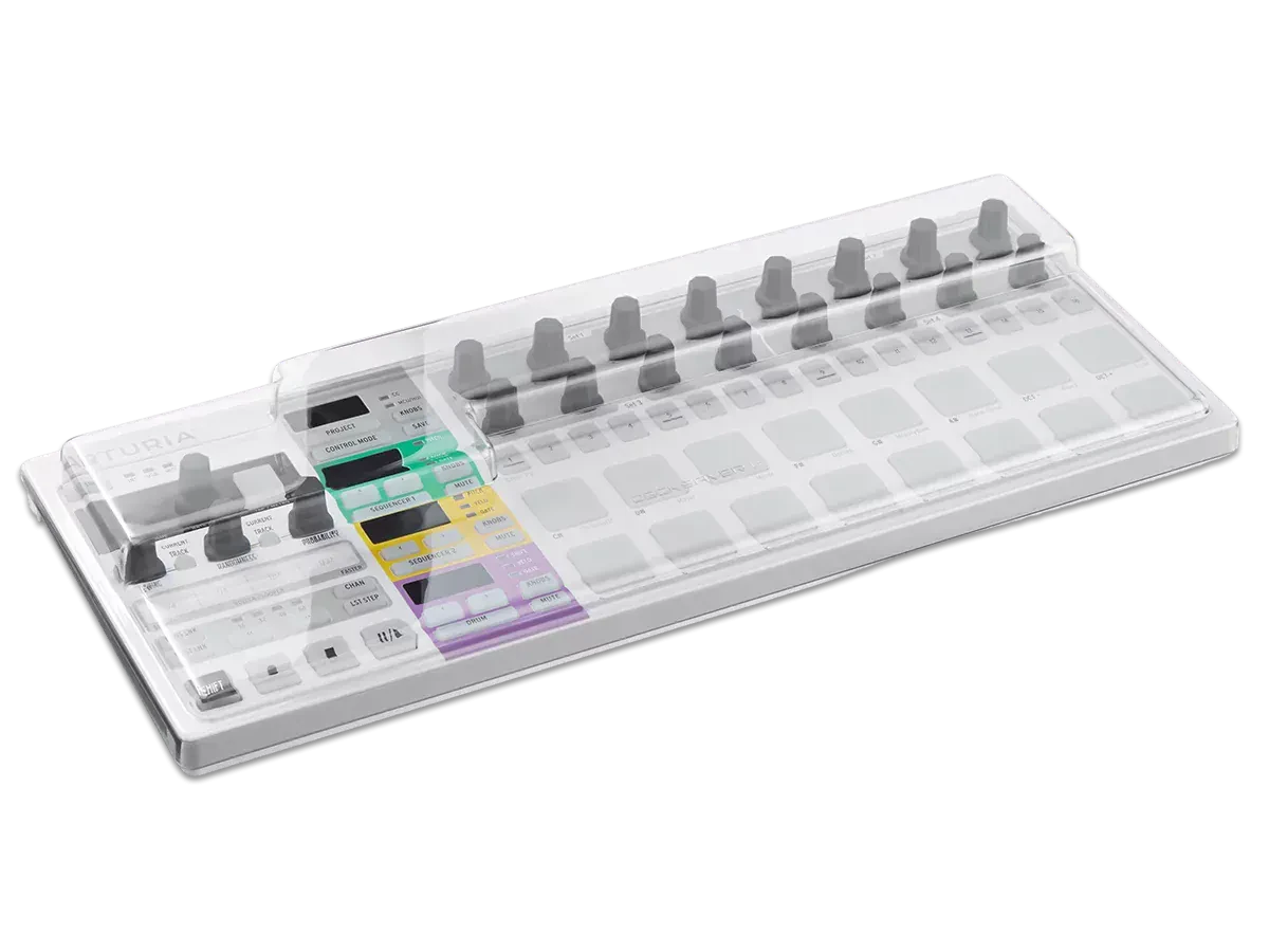 Защитная крышка для музыкального оборудования Decksaver Arturia Beatstep Pro Transparent
