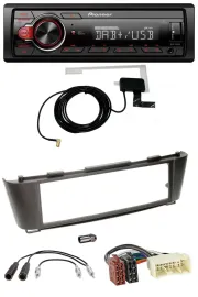 Pioneer 1DIN MP3 DAB USB AUX Autoradio für Nissan Almera (ab 2003)