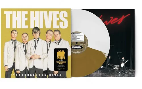 Виниловая пластинка The Hives - Tyrannosaurus Hives - Limited White & Gold Colored Vinyl [New Vinyl