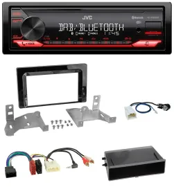 Автомагнитола для Toyota Aygo (AB7, с 2022) JVC Bluetooth USB DAB MP3