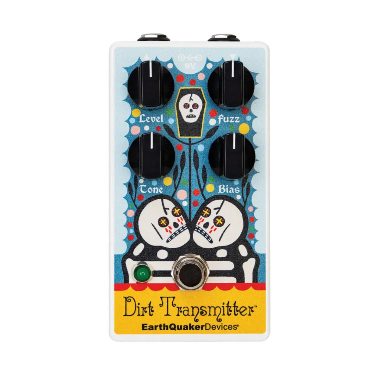 Педаль эффектов для электрогитары EarthQuaker Devices Dirt Transmitter Rancho De La Luna Limited Edition Fuzz