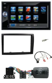 Автомагнитола Blaupunkt 2DIN, навигация, USB, Bluetooth, TMC для Citroen Jumper 2008–2011