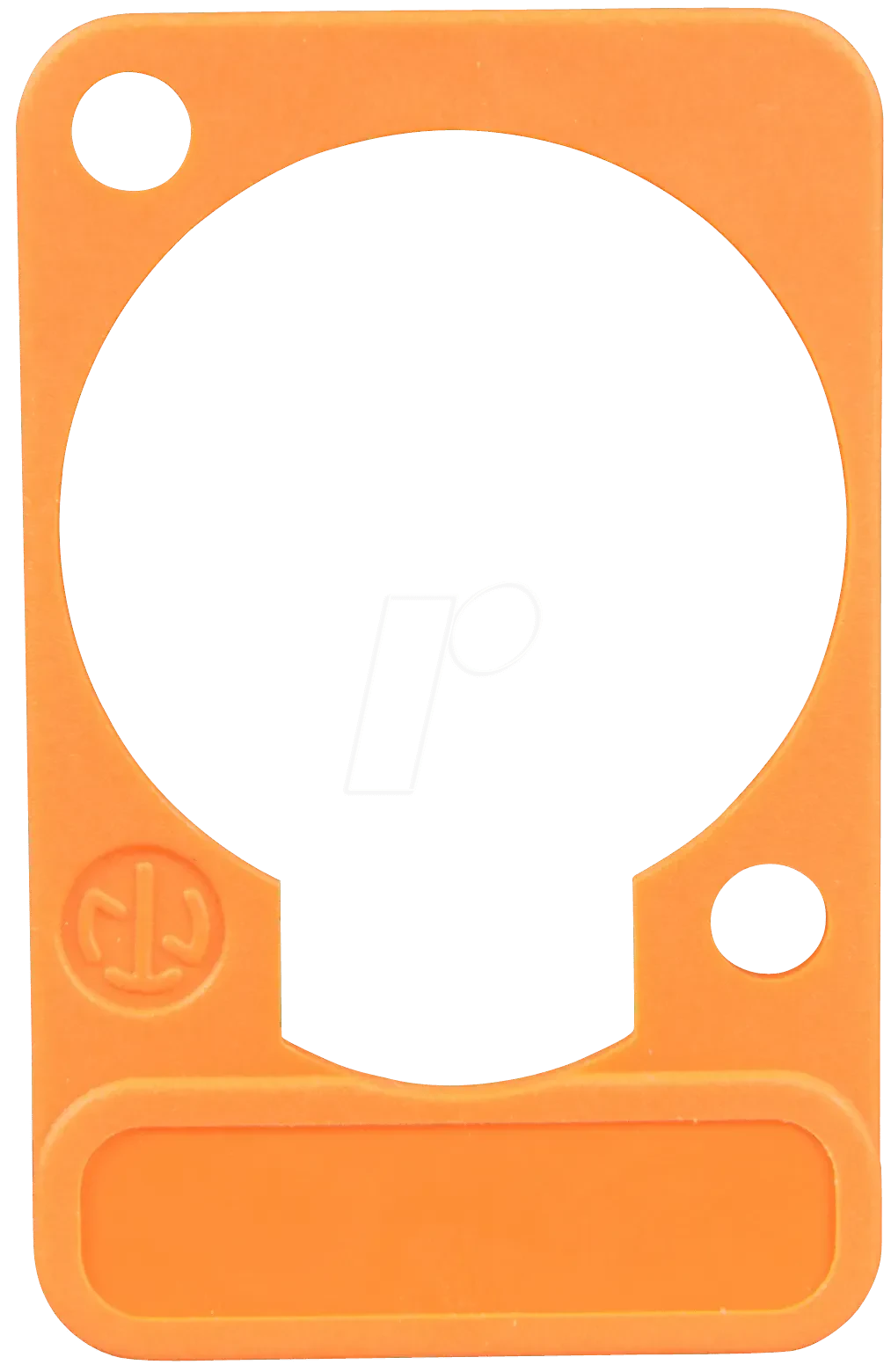 Подложка для панельного разъема Neutrik DSS-ORANGE