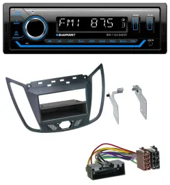 Blaupunkt Bluetooth USB DAB MP3 Autoradio für Ford C-Max / Kuga - dunkelgrau