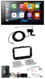 Автомагнитола для Alfa Romeo Giulietta (2014–2021) Pioneer 2DIN USB Bluetooth DAB