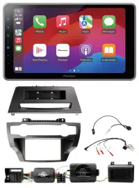 Pioneer Lenkrad USB DAB Bluetooth 2DIN Autoradio für BMW X5 X6 07-13 E70 E71 ohn