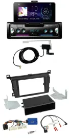 Автомагнитола для Toyota RAV4 (с 2013) Pioneer DAB, Bluetooth, USB, поддержка управления на руле