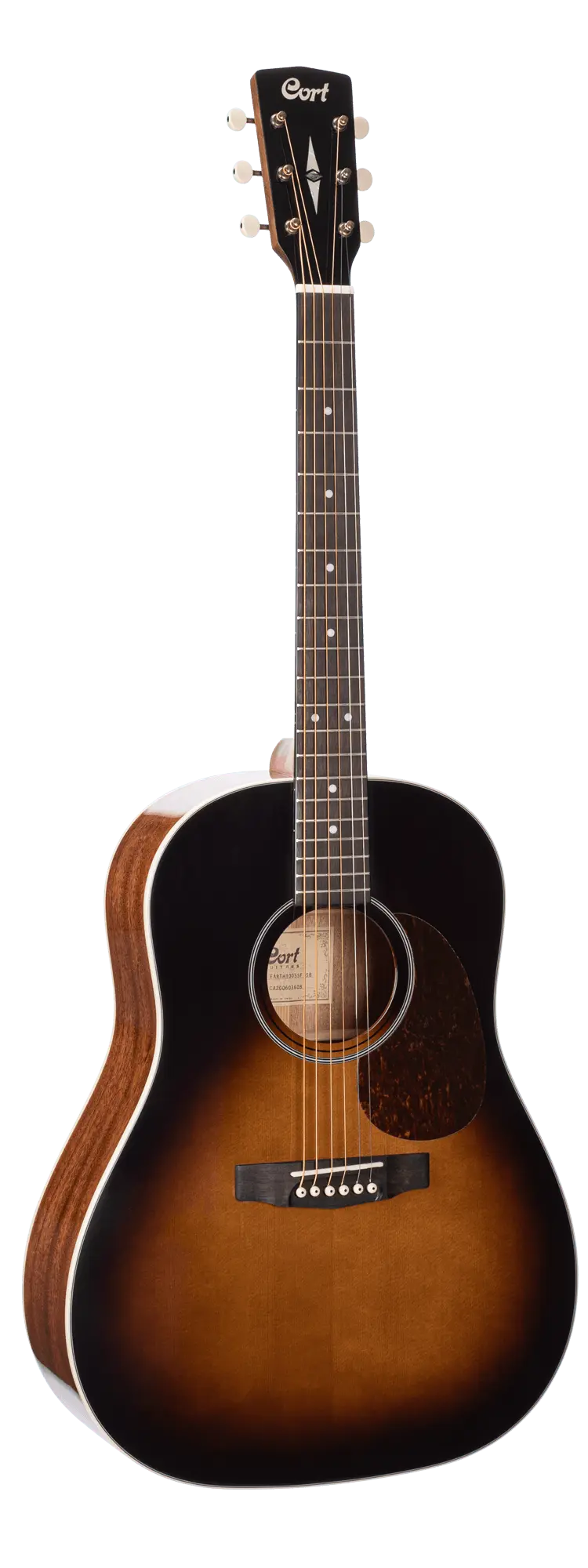 Cort Earth100SSF Slope Shoulder Dreadnought Sunburst купить в SKIFMUSIC |  439535