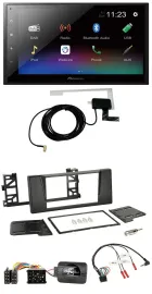 Pioneer DAB Lenkrad Bluetooth 2DIN USB Autoradio für BMW 5er E39 1997-2001