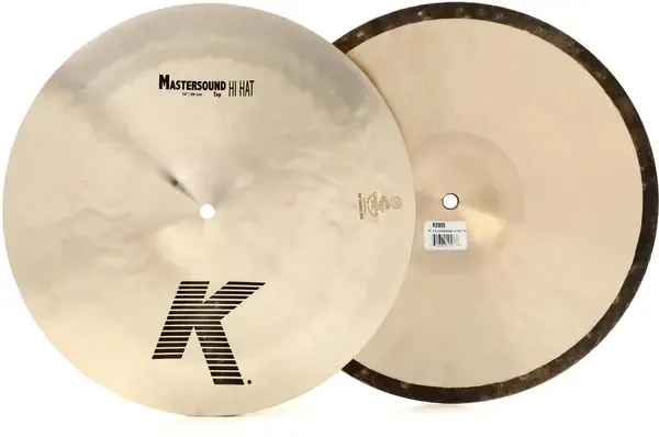 Тарелка барабанная Zildjian 14" K Mastersound Hi-Hat (пара)