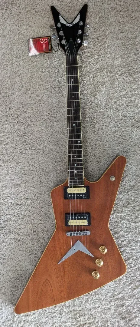 Dean Z 79 Electric Guitar, Set Neck, Mahogany with Hot Zebra Pickups # Z 79 MAH