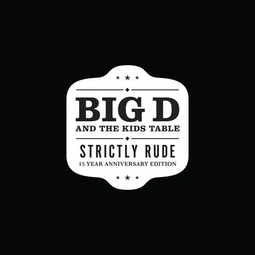 Виниловая пластинка Brain Failure / Big D And The Kids Table - Strictly Rude [New Vinyl LP] Black, C