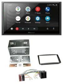 Автомагнитола Pioneer 2DIN, USB, DAB, MP3, Bluetooth для Kia Ceed 01–09 и proCeed 08–11