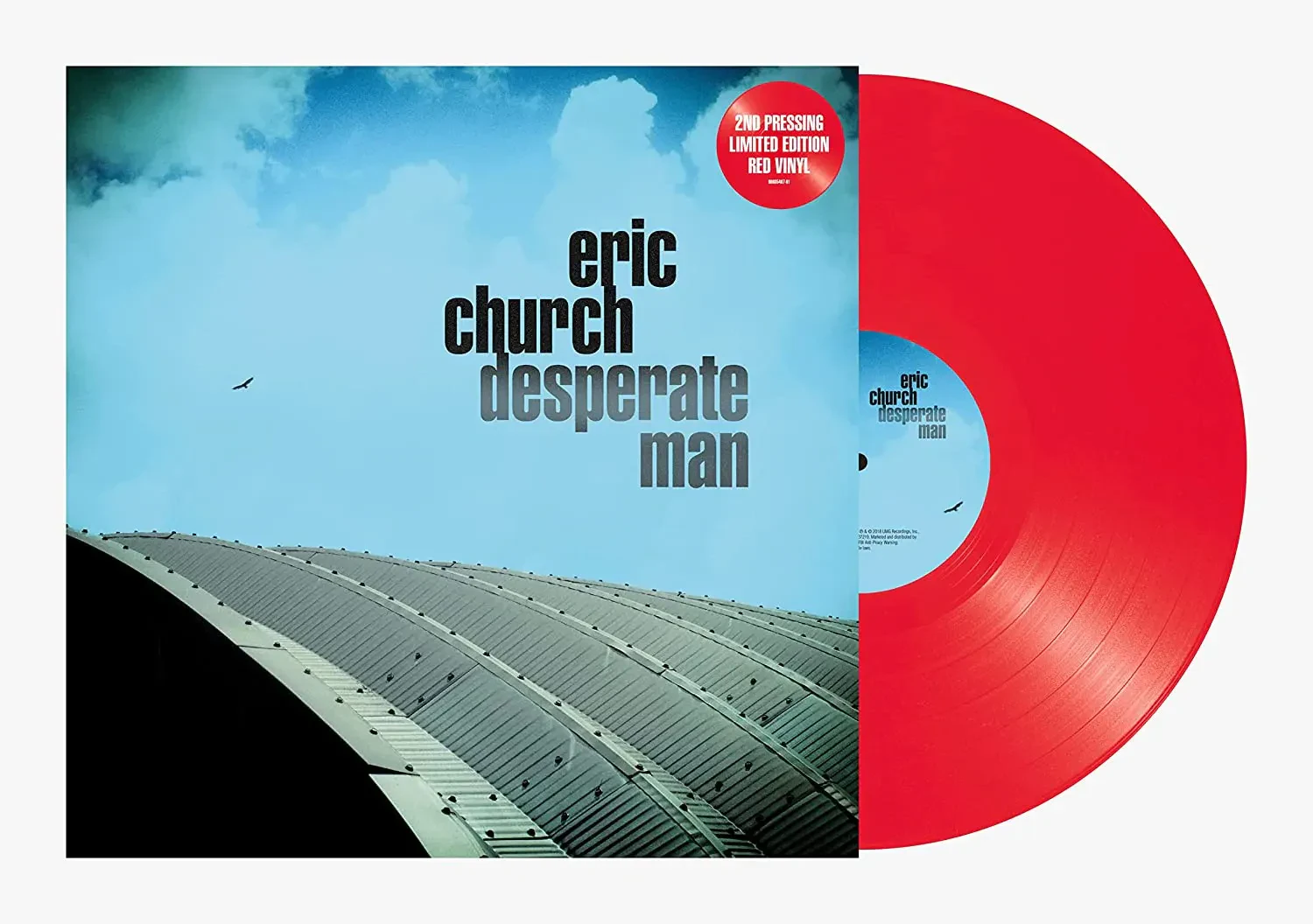Eric Church - Desperate Man [Red Vinyl] NEW Sealed Vinyl LP Album
