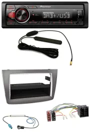 Автомагнитола Pioneer 1-DIN, MP3, DAB, USB, AUX для Alfa Romeo MiTo 955 (2008–2014) ISO