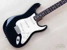 1984 Fender Fullerton American Vintage ‘62 Stratocaster Black w/ Case, Hangtags