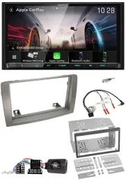 Kenwood Lenkrad 2DIN USB DAB Bluetooth Autoradio für Lancia Musa 2004-2012