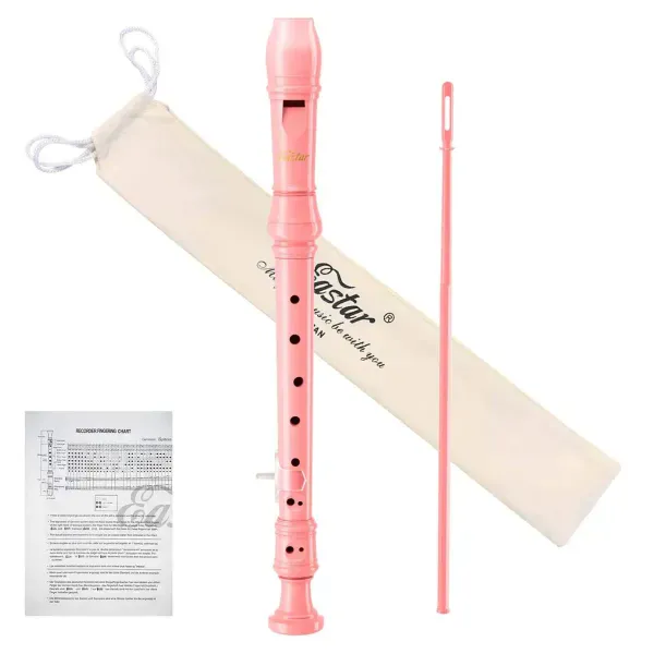 Блокфлейта EASTAR ERS-21GP Soprano Pink