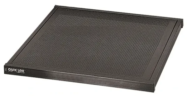 QUIK LOK RS516 Metallablagefläche, schwarz