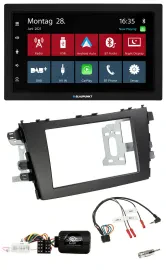 Blaupunkt Lenkrad Bluetooth DAB 2DIN USB Autoradio für Suzuki Celerio LF ab 2014