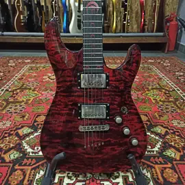 Электрогитара Schecter C1 Blood Moon HH Red w/gigbag Korea 2000s